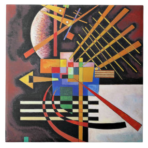 Kandinsky - Oben und Links, Fliese