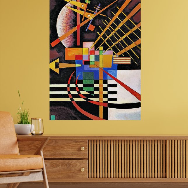 Kandinsky - Oben und Links, Poster (Wohnzimmer 2)