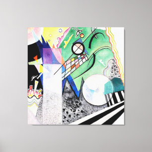 KANDINSKY - OFFENE GRÜNE - 1923 - Bauhaus - Leinwanddruck