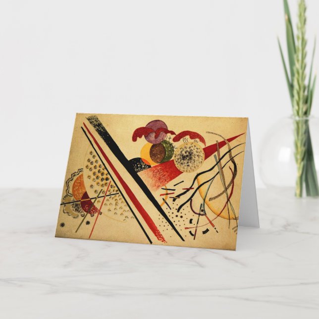 Kandinsky - ohne Titel, 1922, Karte (Vorderseite)