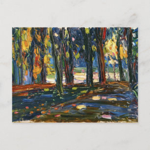 Kandinsky - Park der St. Cloud, Herbst II Postkarte