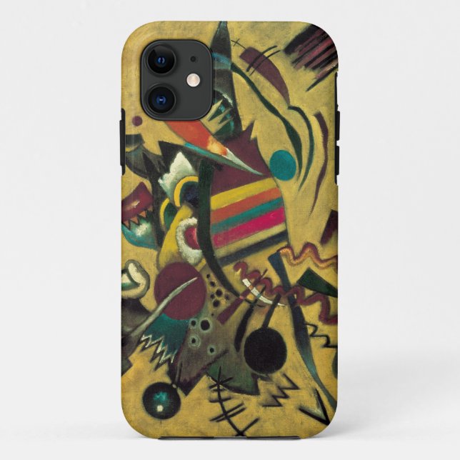 Kandinsky Points Abstrakte Leinwand Malerei Case-Mate iPhone Hülle (Rückseite)