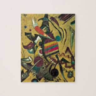 Kandinsky Points Abstrakte Leinwand Malerei Puzzle