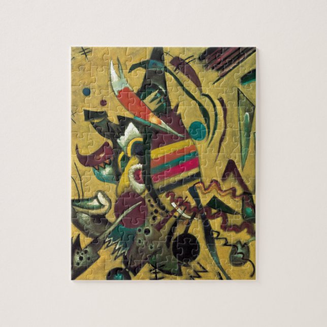 Kandinsky Points Abstrakte Leinwand Malerei Puzzle (Vertikal)