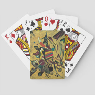 Kandinsky Points Abstrakte Leinwand Malerei Spielkarten
