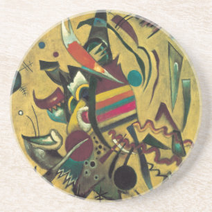 Kandinsky Points Abstrakte Leinwand Malerei Untersetzer