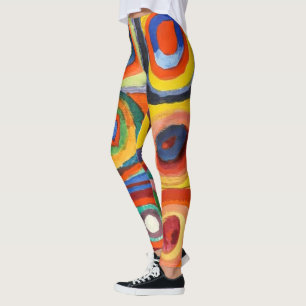 Kandinsky - Quadrate mit konzentrischen Kreisen Leggings