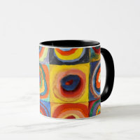 Kandinsky - Quadrate mit konzentrischen Kreisen