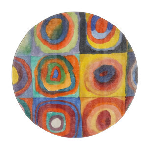 Kandinsky-Quadrate Schneidebrett