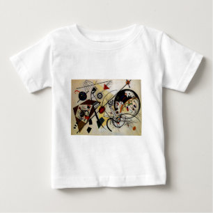Kandinsky Quer Ununterbrochene Linie Baby T-shirt
