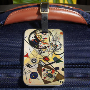Kandinsky - Querlinie Gepäckanhänger
