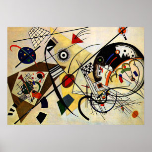 Kandinsky - Querlinie Poster
