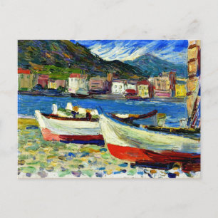 Kandinsky - Rapallo Boats Postkarte