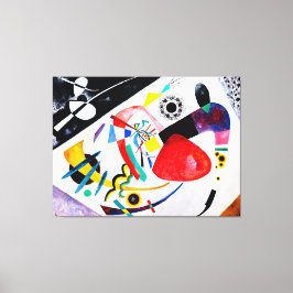 KANDINSKY - RED SPOT II - 1921 - Bauhaus - Leinwanddruck