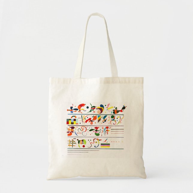 Kandinsky Reihenfolge-Taschen-Tasche Tragetasche (Vorne)