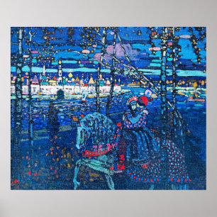 Kandinsky - Reitendes Paar Poster