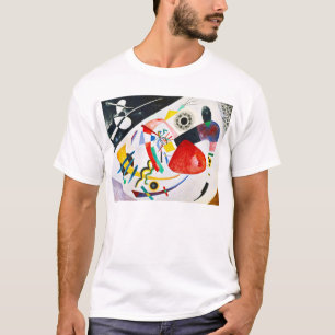 Kandinsky Rot-Stelle T-Shirt