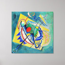 KANDINSKY - ROTES OVAL - 1920 - Bauhaus - Leinwanddruck