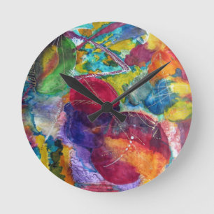 Kandinsky Runde Wanduhr