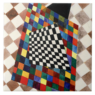 Kandinsky - Scheckte, bunte abstrakte Kunst, Fliese