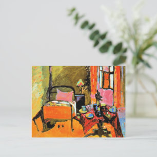 Kandinsky - Schlafzimmer in der Ainmillerstraße, Postkarte
