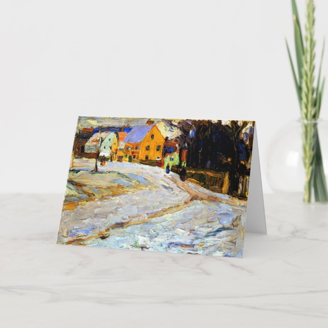 Kandinsky - Schwabing-Nikolaiplatz Karte (Vorderseite)