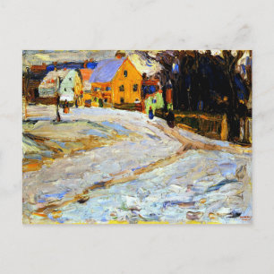 Kandinsky - Schwabing-Nikolaiplatz Postkarte
