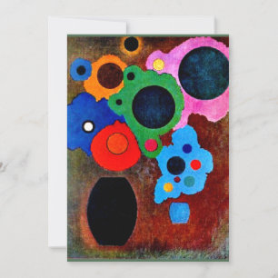 Kandinsky - Schwarzer Wachsender Karte