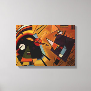 Kandinsky Schwarzes und Veilchen Leinwanddruck