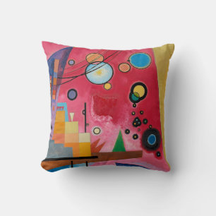 Kandinsky - Schwerrot Kissen