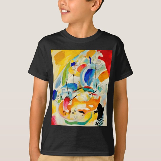 Kandinsky-Seebüttergemälde 1913 T-Shirt (Vorderseite)