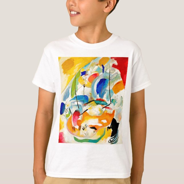 Kandinsky-Seebüttergemälde 1913 T-Shirt (Vorderseite)