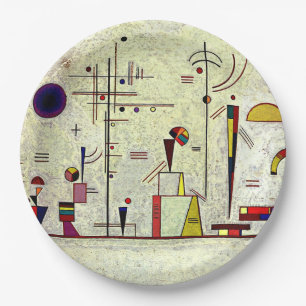 Kandinsky - Serious-Fun, abstrakte Kunst, Pappteller