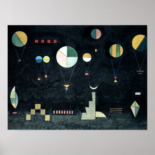 Kandinsky - Shallow-Deep Poster (Vorne)