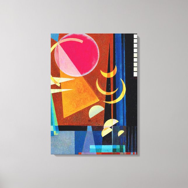 Kandinsky - Sharp Quiet Leinwanddruck (Vorderseite)