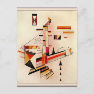 Kandinsky - Sicherlich, abstrakte Kunst, Postkarte