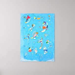 KANDINSKY - SKY BLUE (Bleu de Ciel) - 1940 - Leinwanddruck