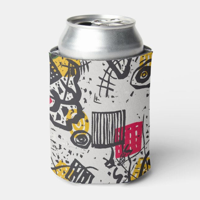 Kandinsky Small Worlds / Abstrakt Classic Dosenkühler (Kanne Vorderseite)