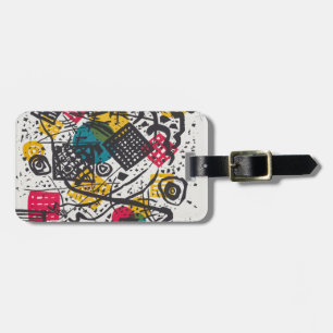 Kandinsky Small Worlds / Abstrakt Classic Gepäckanhänger