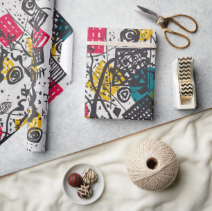 Kandinsky Small Worlds / Abstrakt Classic Geschenkpapier