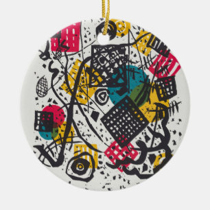 Kandinsky Small Worlds / Abstrakt Classic Keramik Ornament