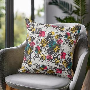 Kandinsky Small Worlds / Abstrakt Classic Kissen