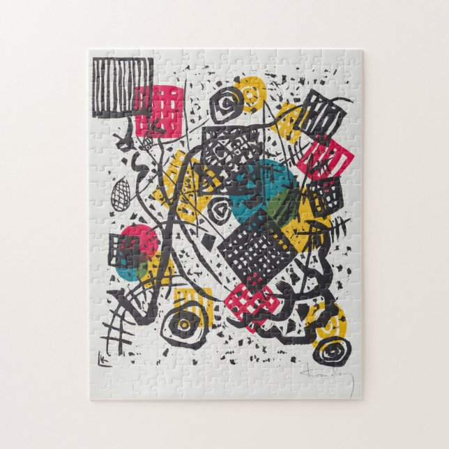 Kandinsky Small Worlds / Abstrakt Classic Puzzle (Vertikal)