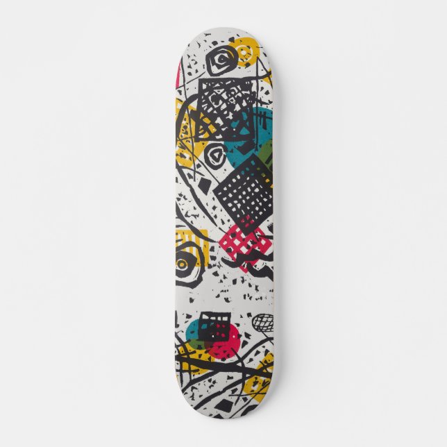 Kandinsky Small Worlds / Abstrakt Classic Skateboard (Vorne)