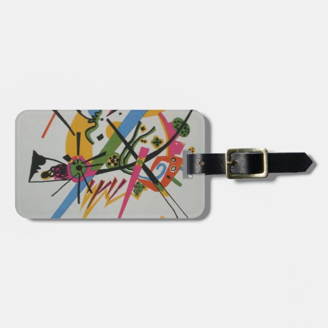 Kandinsky Small Worlds Kleine Welts I Gepäckanhänger (Vorderseite horizontal)