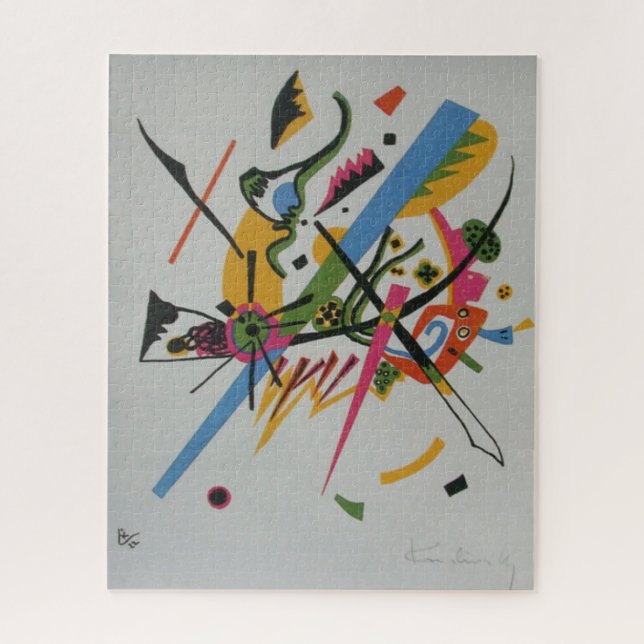 Kandinsky Small Worlds Kleine Welts I Painting Art Puzzle (Vertikal)