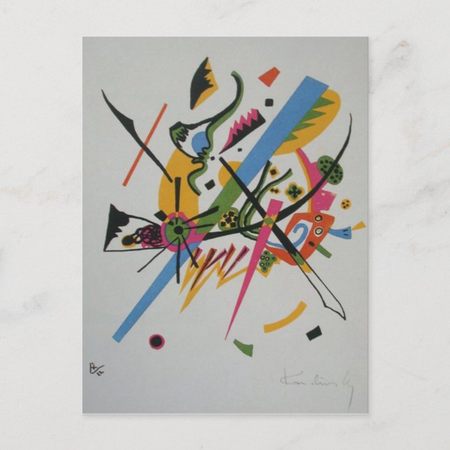 Kandinsky Small Worlds Kleine Welts I Postkarte (Vorderseite)