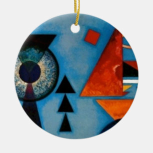 Kandinsky Soft Hard Abstract Keramik Ornament