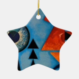 Kandinsky Soft Hard Abstract Keramikornament