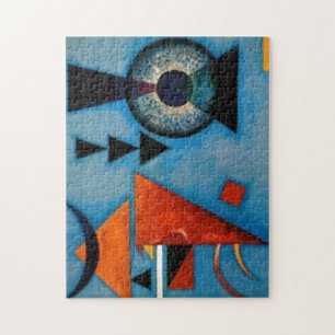 Kandinsky Soft Hard Abstract Puzzle